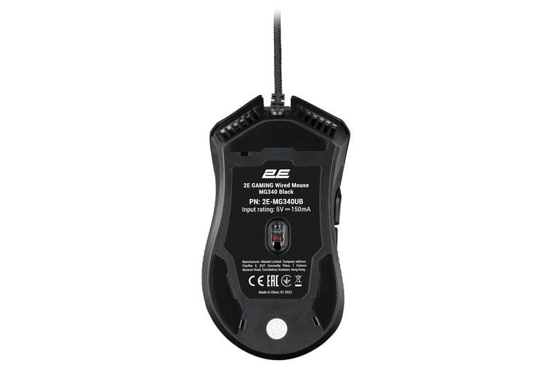 Миша 2E Gaming MG340 RGB USB Black (2E-MG340UB)