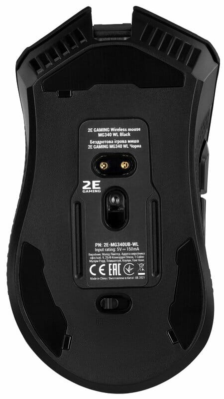 Миша бездротова 2E Gaming MG340 WL Black (2E-MG340UB-WL)