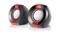 Фото - Акустична система REAL-EL S-50 Black/Red | click.ua