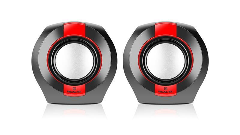 Акустическая система REAL-EL S-50 Black/Red