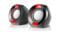 Фото - Акустическая система REAL-EL S-50 Black/Red | click.ua