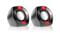Фото - Акустическая система REAL-EL S-50 Black/Red | click.ua