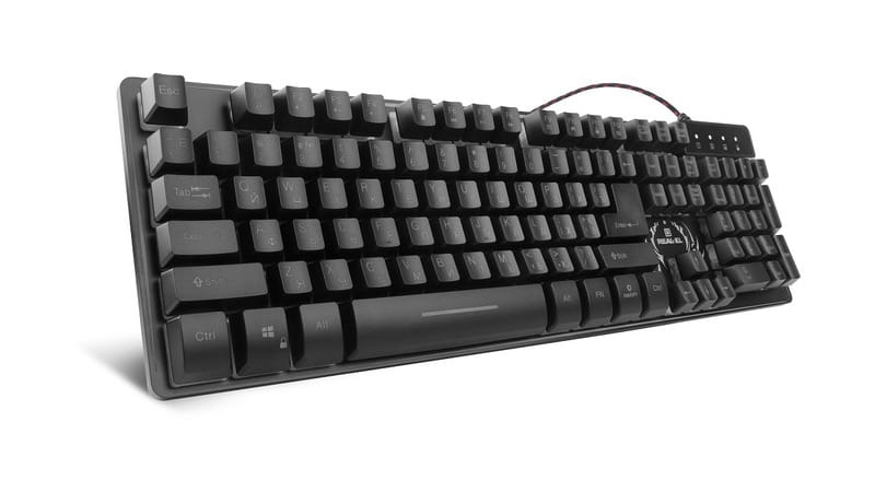 Клавиатура REAL-EL Comfort 7090 Backlit Black (EL123100031)