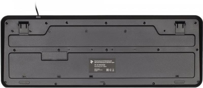 Клавіатура 2E KM1040 Ukr (2E-KM1040UB) Black USB