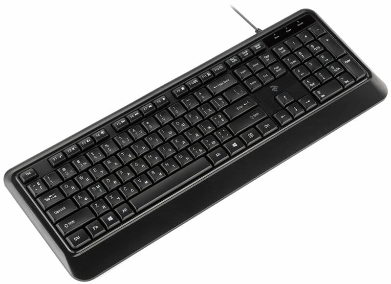 Клавіатура 2E KS130 Ukr Black (2E-KS130UB)