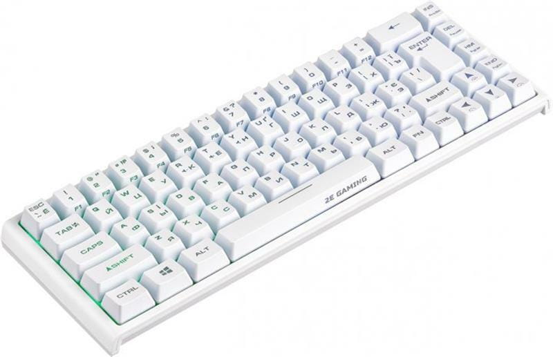 Клавиатура беспроводная 2E Gaming KG360UWT RGB White (2E-KG360UWT)