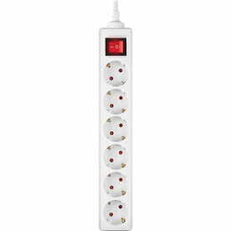 Фильтр питания REAL-EL RS-6 Protect M 1.8м White (EL122300031)