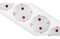 Фото - Фільтр живлення REAL-EL RS-6 Protect M 1.8м White (EL122300031) | click.ua