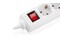 Фото - Фільтр живлення REAL-EL RS-6 Protect M 1.8м White (EL122300031) | click.ua