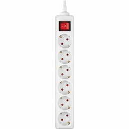 Фільтр живлення REAL-EL RS-6 Protect M 3м White (EL122300033)