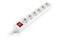 Фото - Фильтр питания REAL-EL RS-6 Protect M 5м White (EL122300035) | click.ua