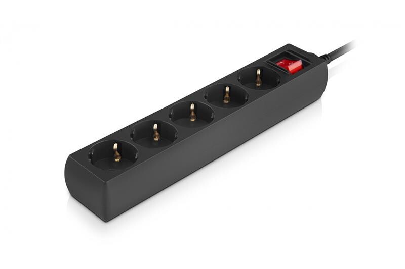 Фильтр питания REAL-EL RS-Protect M 1.8м Black (EL122300026)