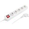 Фото - Фильтр питания REAL-EL RS-Protect M 1.8м White (EL122300025) | click.ua