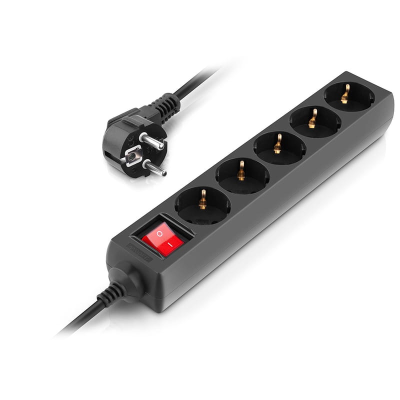 Фильтр питания REAL-EL RS-Protect M 3м Black (EL122300028)
