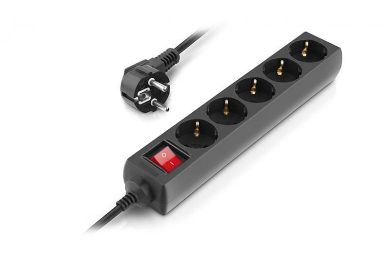 Фильтр питания REAL-EL RS-Protect M 5м Black (EL122300030)
