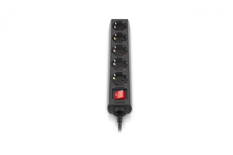 Фильтр питания REAL-EL RS-Protect M 5м Black (EL122300030)