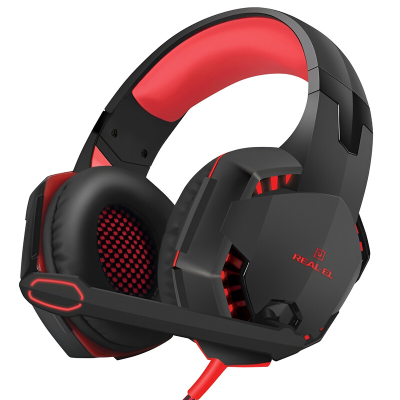 Гарнитура REAL-EL GDX-8000 Black/Red