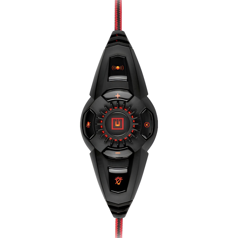 Гарнитура REAL-EL GDX-8000 Black/Red