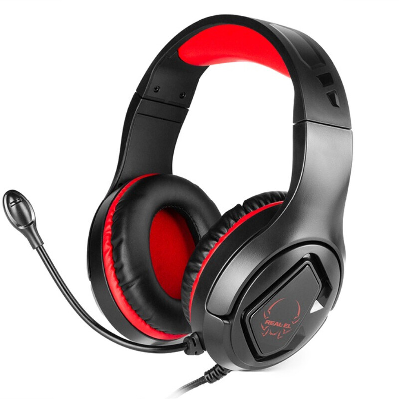 Гарнітура REAL-EL GDX-7590 Black/Red