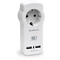 Фото - Мережевий зарядний пристрій з розеткою REAL-EL CS-30 (2USB, 3.1A) White | click.ua
