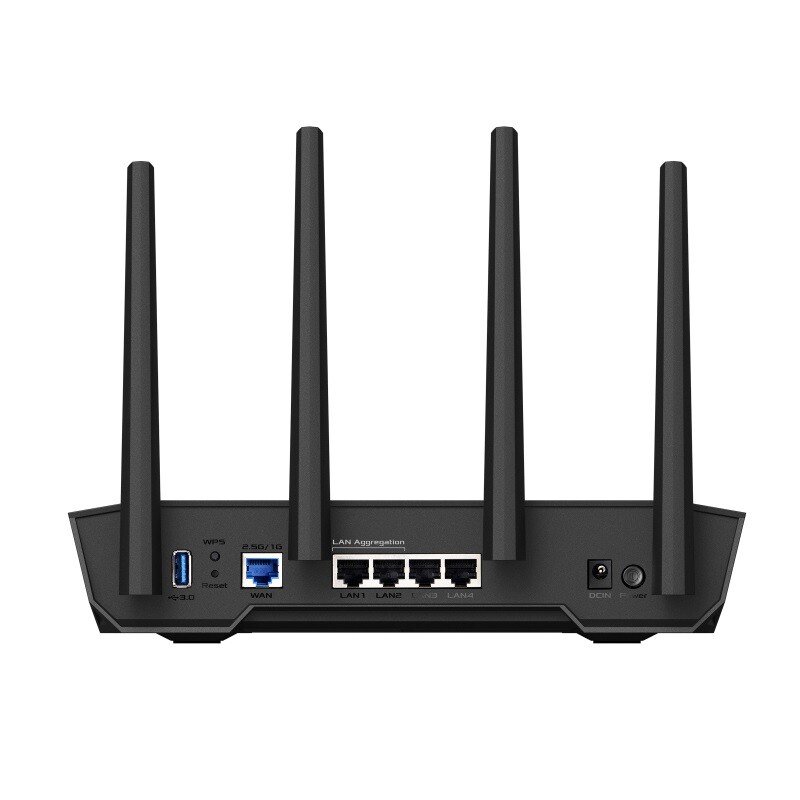 Беспроводной маршрутизатор Asus TUF Gaming AX4200 (TUF-AX4200) (90IG07Q0-MO3100)
