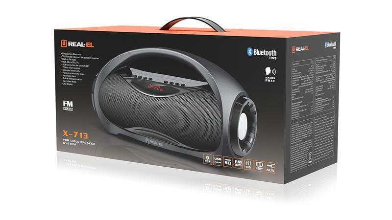 Акустическая система REAL-EL X-713 Black