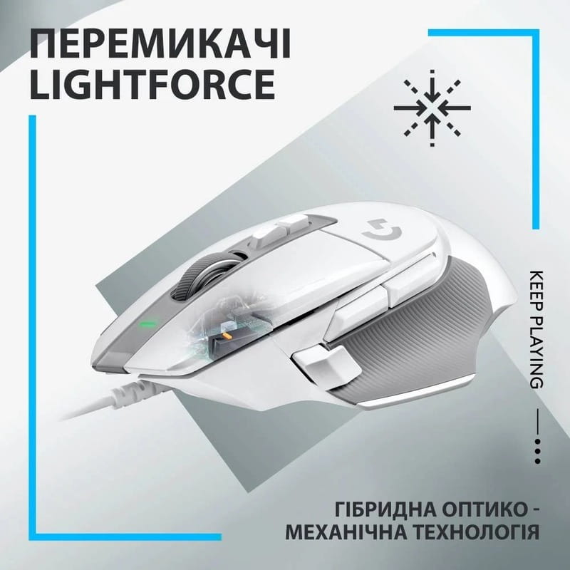 Мышь Logitech G502 X White (910-006146)