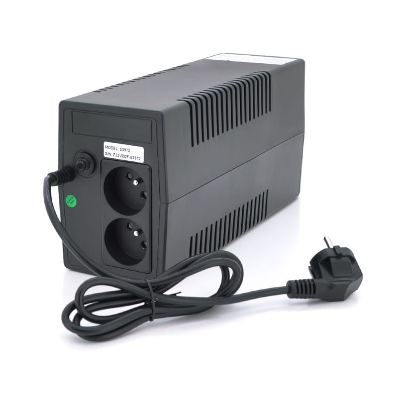 ИБП Qoltec QLT1000L-23972/29586, AVR, 2xSchuko