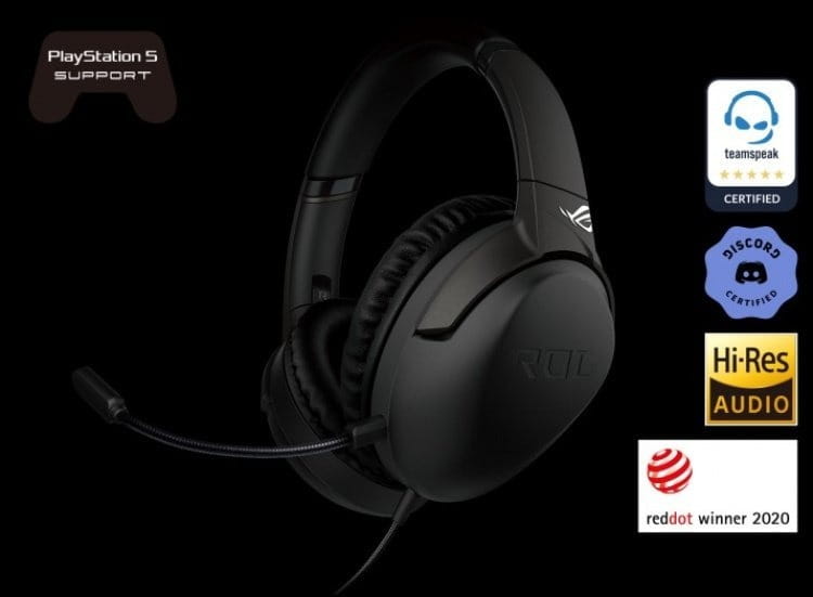 Гарнитура Asus ROG Strix Go USB Black (90YH02Q1-B2UA00)