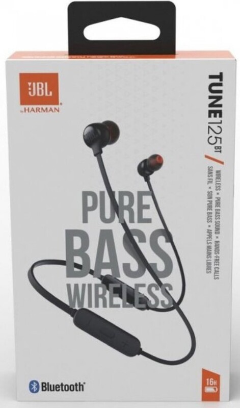 Bluetooth-гарнитура JBL Tune 125BT Black (JBLT125BTBLK)