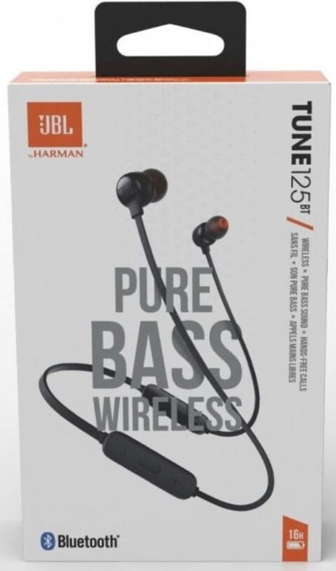 Bluetooth-гарнітура JBL Tune 125BT Black (JBLT125BTBLK)