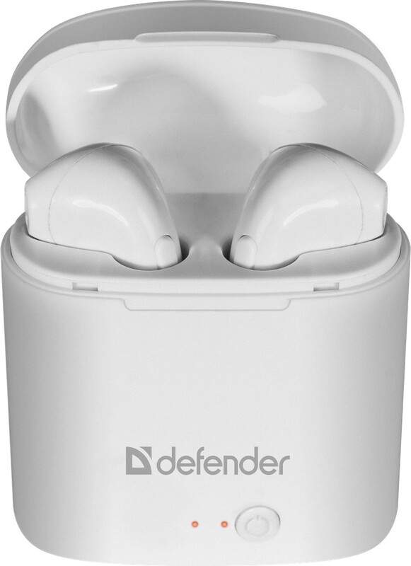 Bluetooth-гарнитура Defender Twins 630 TWS White (63630)