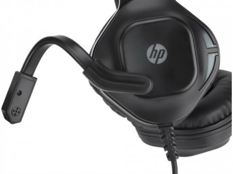 Гарнитура HP DHE-8002 Gaming, Red LED, Black