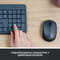 Фото - Комплект (клавіатура, мишка) бездротовий Logitech MK235 ENG/UKR Grey USB (920-007931) | click.ua