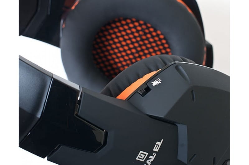 Гарнітура REAL-EL GDX-7700 Black/Orange