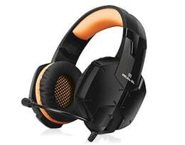 Купить Гарнитура REAL-EL GDX-7700 Black/Orange Гарнитура REAL-EL GDX-7700 Black/Orange