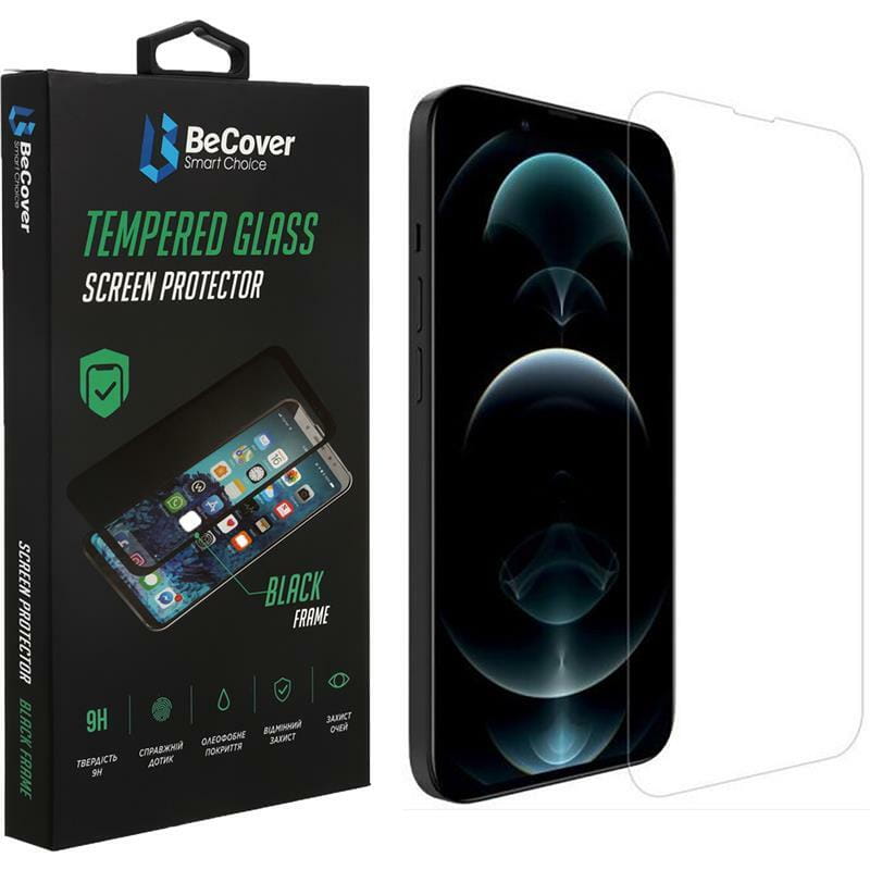 Защитное стекло BeCover для Apple iPhone 14 Plus Crystal Clear Glass 3D (708085)