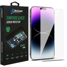 Защитное стекло BeCover для Apple iPhone 14 Pro Max Crystal Clear Glass 3D (708087)