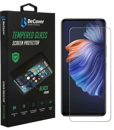 Photos - Screen Protect Becover Захисне скло  для Tecno Camon 19 Neo  Crystal Clear Glass 3D (CH6i)