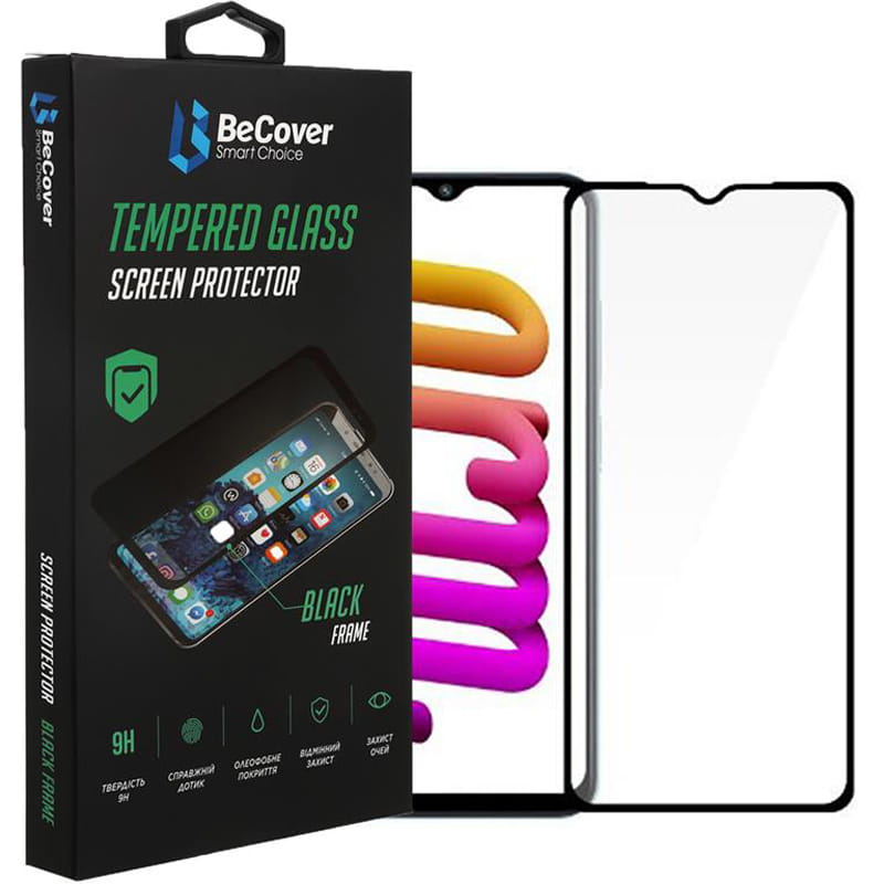Защитное стекло BeCover для Xiaomi Poco M5 4G Black (708148)