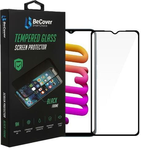 Фото - Защитное стекло / пленка Becover Захисне скло  для Xiaomi Poco M5 4G Black  708148 (708148)