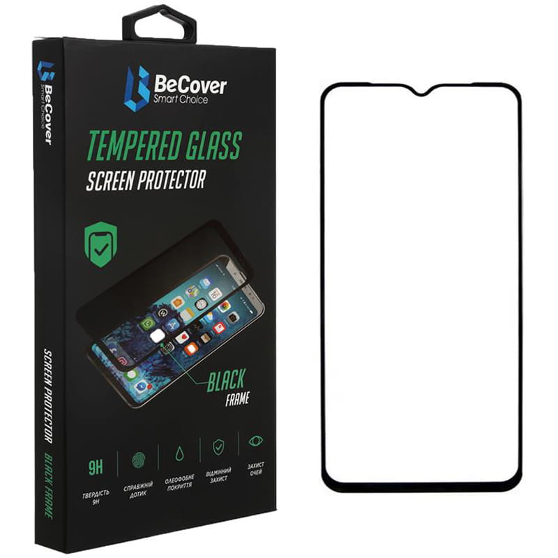 Защитное стекло BeCover для Blackview A95 Black (708158)
