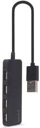 USB-хаб Gembird 4 ports Black (UHB-U2P4-06)