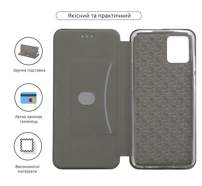Чехол-книжка Armorstandart G-Case для Motorola Moto G32 Black (ARM63097)