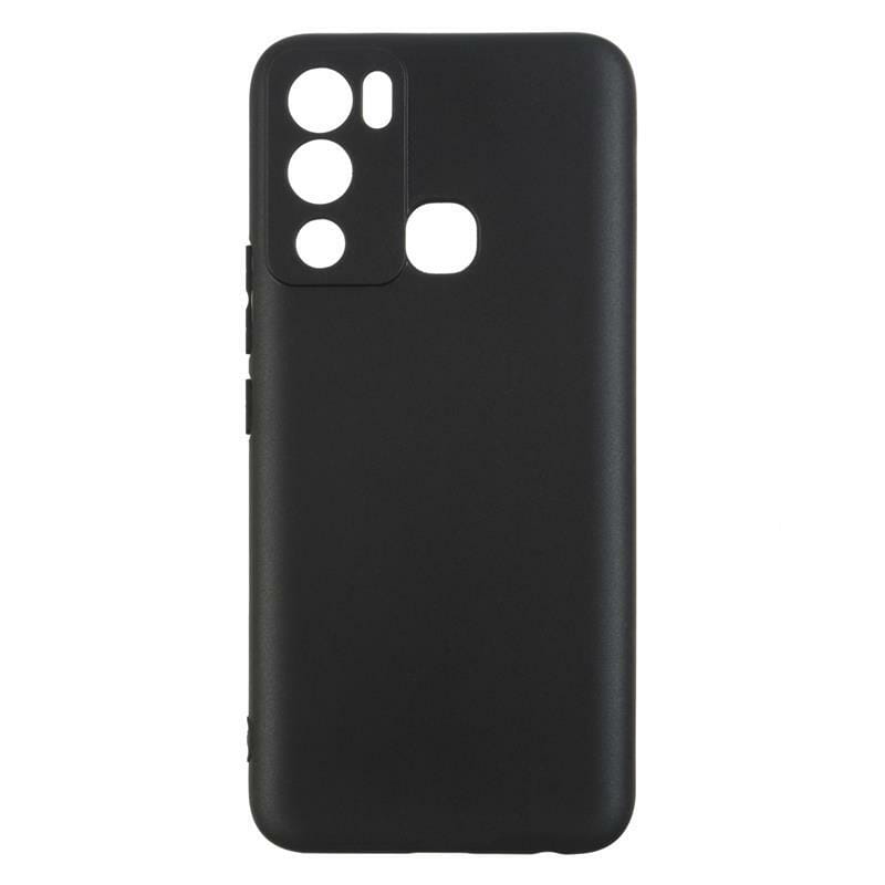 Чехол-накладка Armorstandart Matte Slim Fit для Infinix Hot 12i 4G (X665B) Camera cover Black (ARM62270)