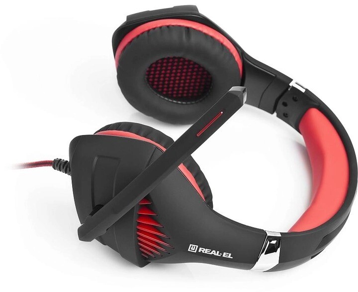 Гарнитура REAL-EL GDX-7600 Black/Red