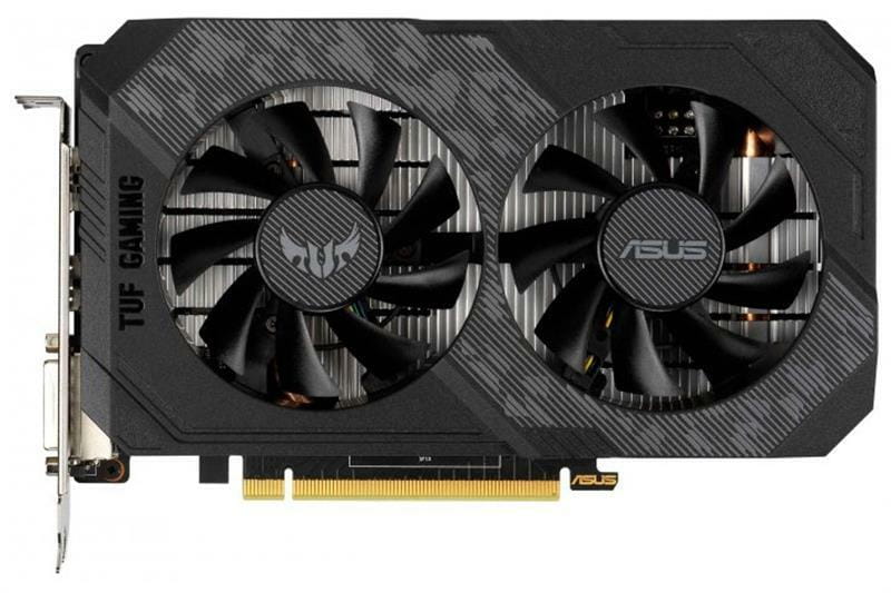 Видеокарта GF GTX 1650 4GB GDDR6 TUF Gaming OC V2 Asus (TUF-GTX1650-O4GD6-P-V2-GAMING)