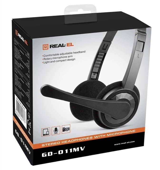 Гарнитура REAL-EL GD-011MV Black