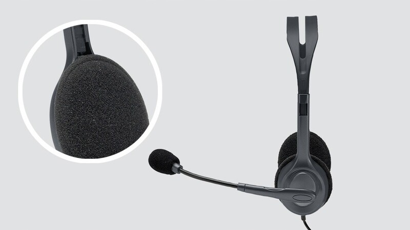 Гарнитура Logitech H111 Stereo (981-000593)