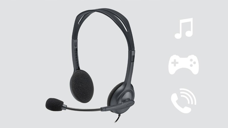 Гарнитура Logitech H111 Stereo (981-000593)
